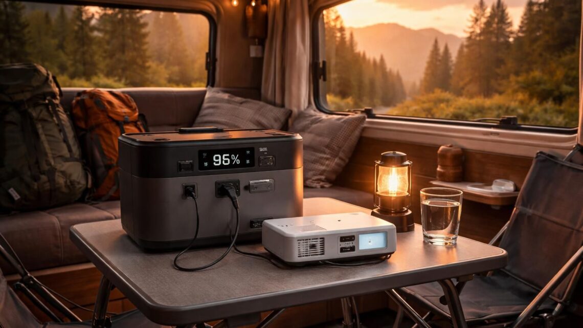 Batterie : alimenter mini vidéoprojecteur Epson en camping-car, conseils