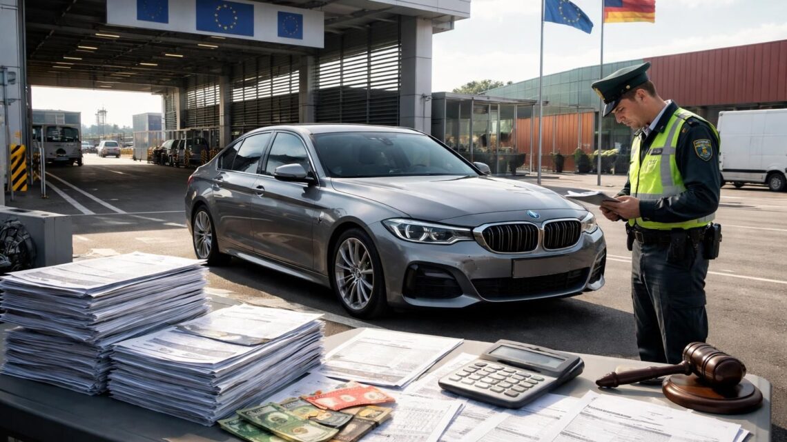 Auto import depuis l’Allemagne : taxes et frais à anticiper