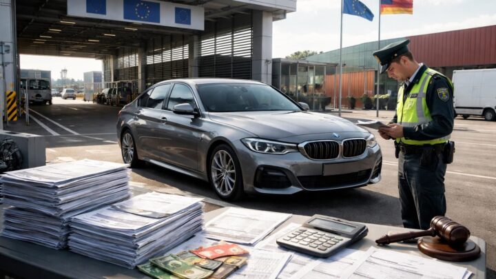 Auto import depuis l’Allemagne : taxes et frais à anticiper