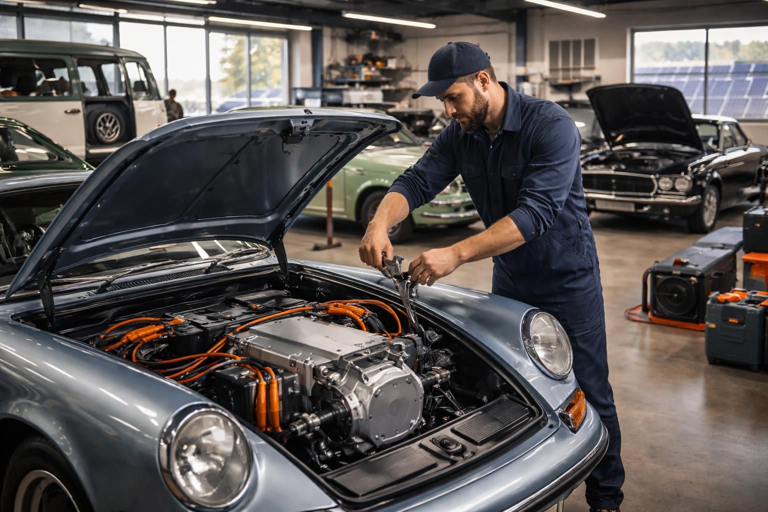 découvrez comment un garage spécialisé en rétrofit électrique transforme vos véhicules anciens en voitures modernes, écologiques et performantes.
