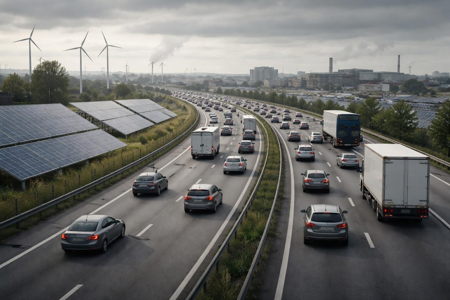 analyse de l'impact économique de la limitation de vitesse à 100 km/h sur les autoroutes en période de crise, ses effets sur les coûts, la mobilité et l'économie locale.