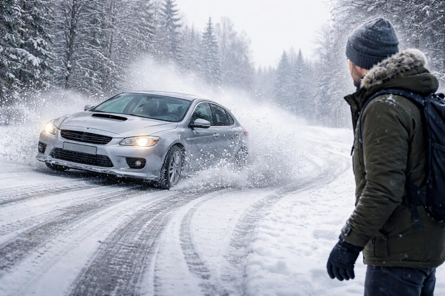 découvrez nos conseils pratiques pour prévenir le ripage excessif de votre voiture en hiver et assurer votre sécurité sur routes glissantes.