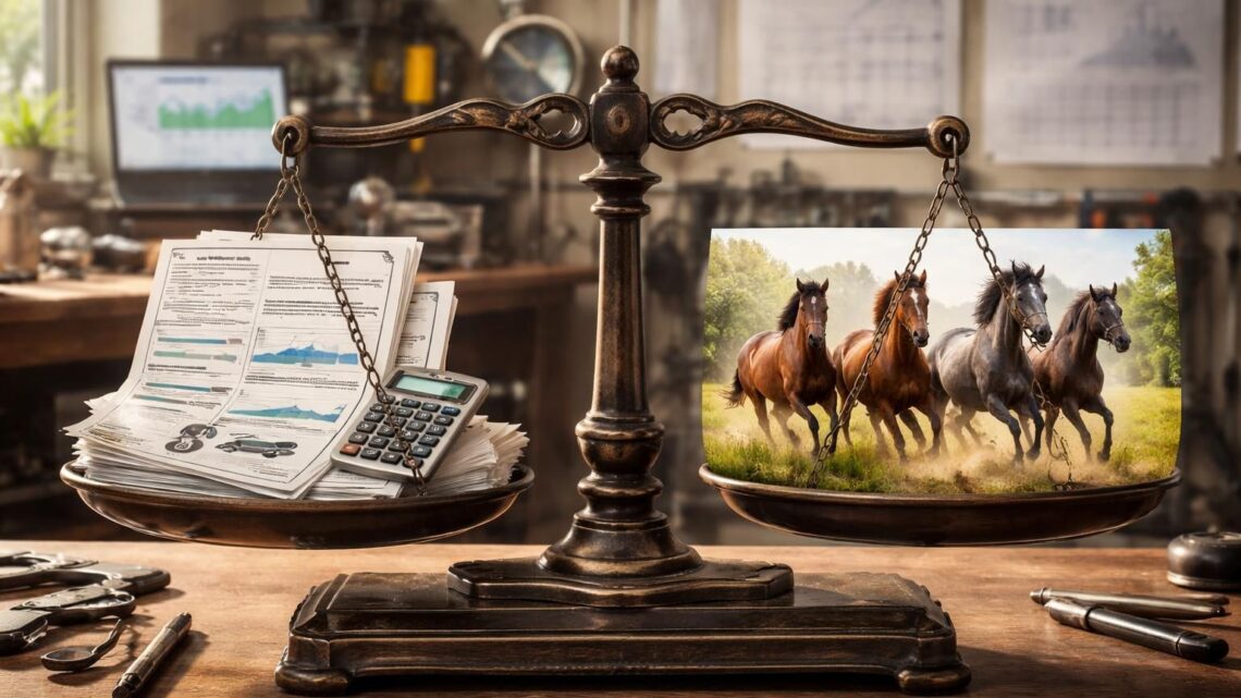 Calculez combien de chevaux vous obtenez avec 5 chevaux fiscaux