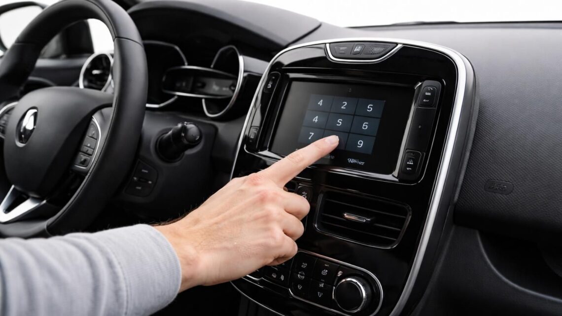 Comment débloquer facilement le code autoradio de la Clio 4