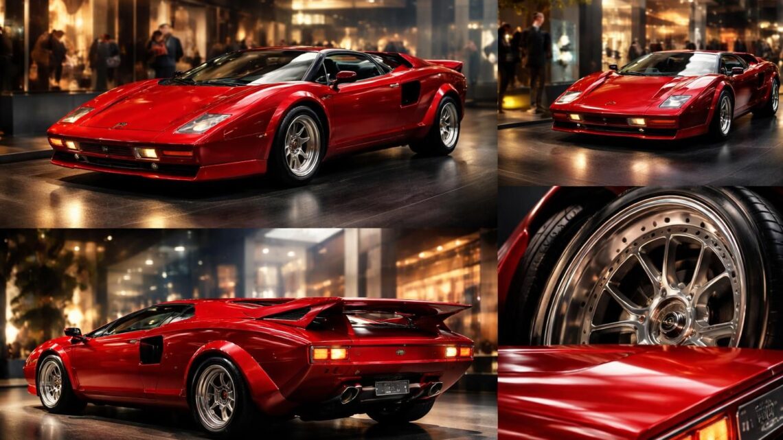 Évaluation actuelle du prix de la Lamborghini Countach dans le monde automobile