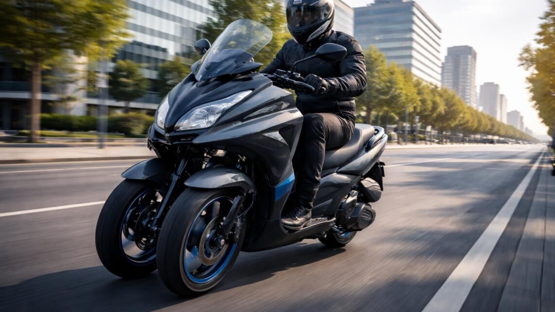 Exploration de la vitesse max du Yamaha Tricity 300 : performances et sécurité