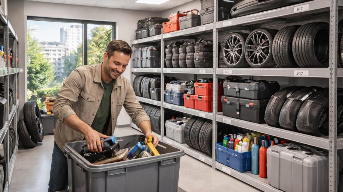 Garde-meuble à Boulogne-Billancourt : libérer de la place en stockant vos accessoires auto