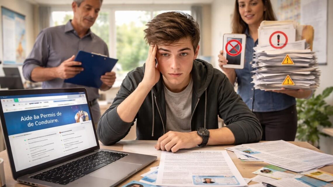 Les erreurs à éviter en demandant une aide permis de conduire pour un jeune de 16/25 ans