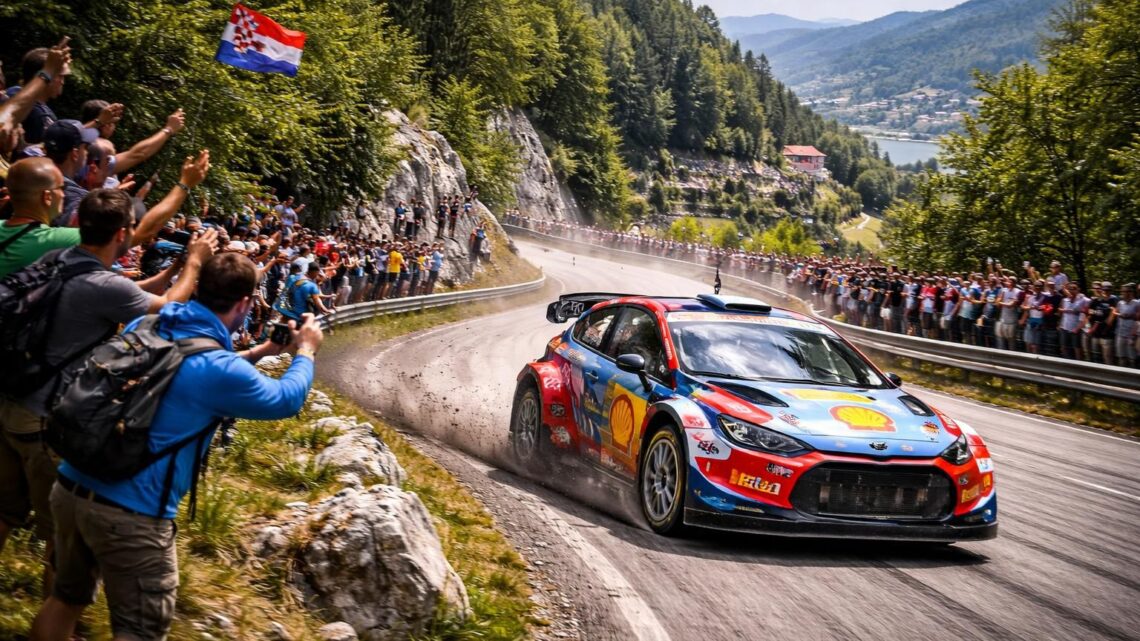 Les meilleurs moments du rallye de Croatie en 2026