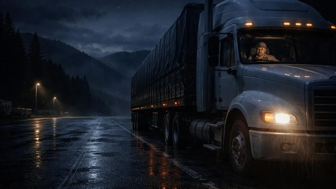 Reportage sur les routiers : Les défis de la conduite de nuit et de l&rsquo;isolement