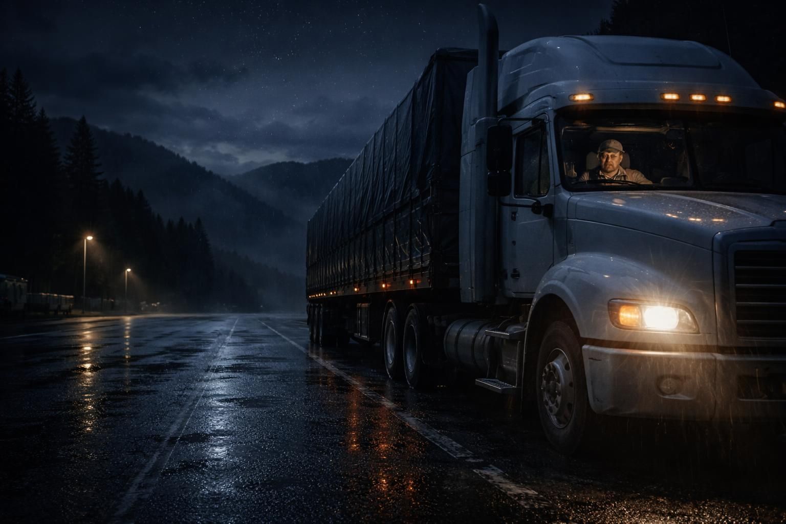 découvrez les défis uniques auxquels sont confrontés les routiers lors de la conduite de nuit et de l'isolement, à travers un reportage captivant sur leur quotidien.
