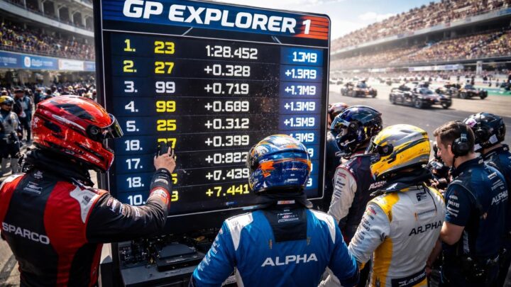 Les enjeux du classement du GP explorer 1 : que signifient les chiffres ?