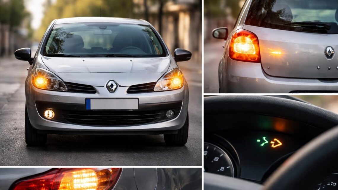Les symptômes indiquant un problème de clignotant sur une Clio 3 à surveiller