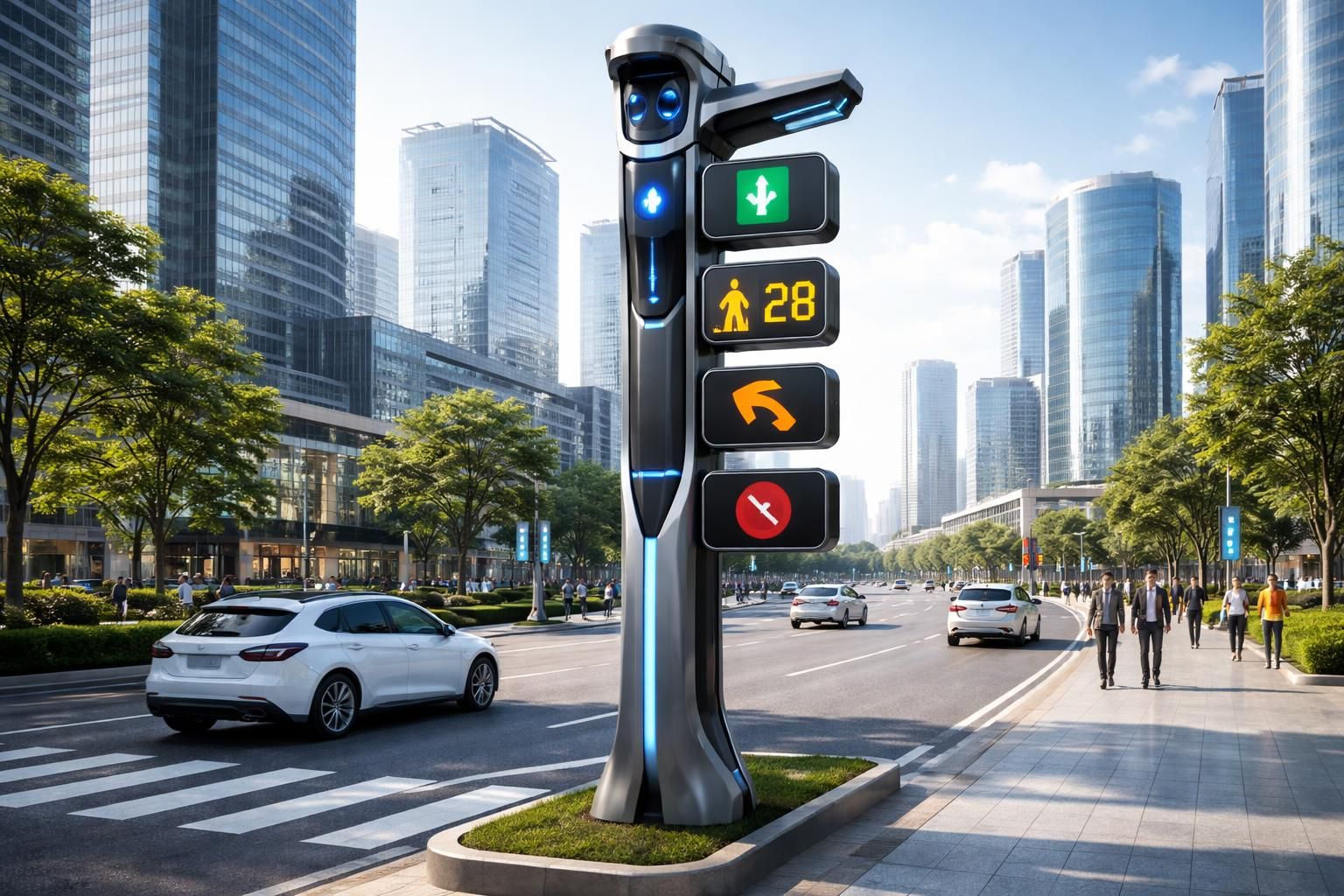 découvrez les poteaux de signalisation routière intelligents, une nouvelle technologie innovante qui améliore la sécurité et la gestion du trafic sur nos routes.