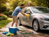 découvrez comment laver votre voiture dans votre jardin efficacement et sans abîmer l'environnement grâce à notre guide ultime pour un lavage réussi.